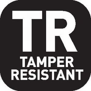  TR TAMPER RESISTANT