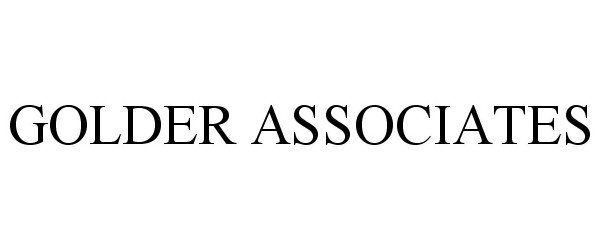 GOLDER ASSOCIATES