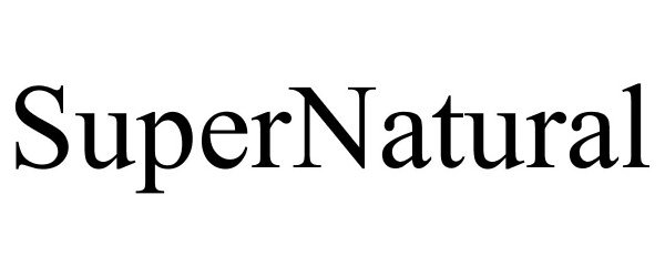 Trademark Logo SUPERNATURAL