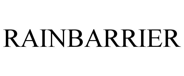 Trademark Logo RAINBARRIER