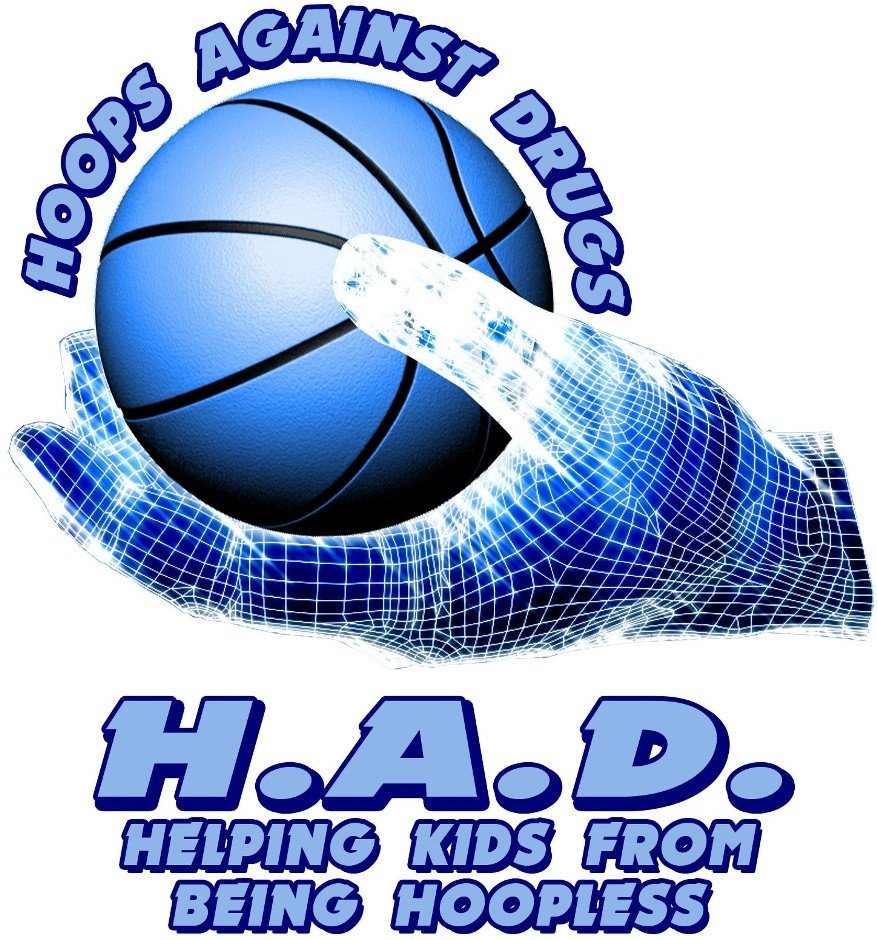  HOOPS AGAINST DRUGS H.A.D. HELPING KIDS FROM BEING HOOPLESS