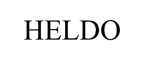 Trademark Logo HELDO