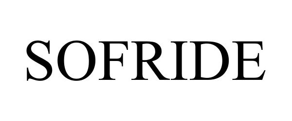 Trademark Logo SOFRIDE