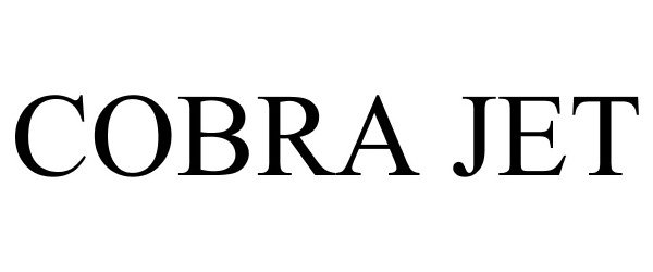 Trademark Logo COBRA JET