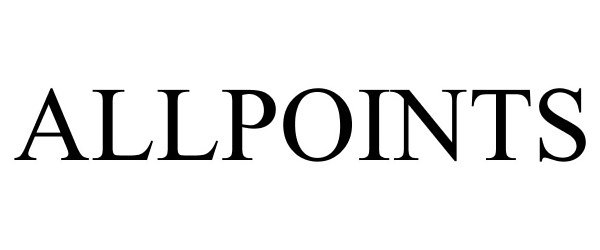 Trademark Logo ALLPOINTS