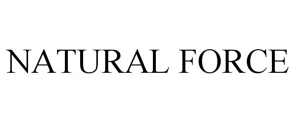 Trademark Logo NATURAL FORCE