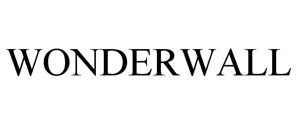 Trademark Logo WONDERWALL