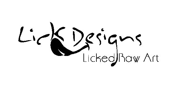 Trademark Logo LICK DESIGNS LICKED RAW ART