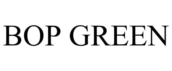  BOP GREEN