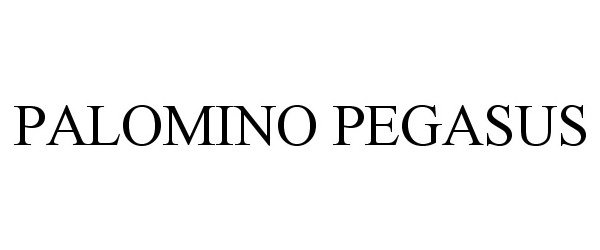 Trademark Logo PALOMINO PEGASUS
