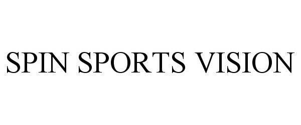  SPIN SPORTS VISION