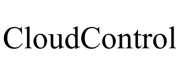 Trademark Logo CLOUDCONTROL