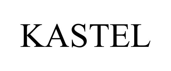 Trademark Logo KASTEL
