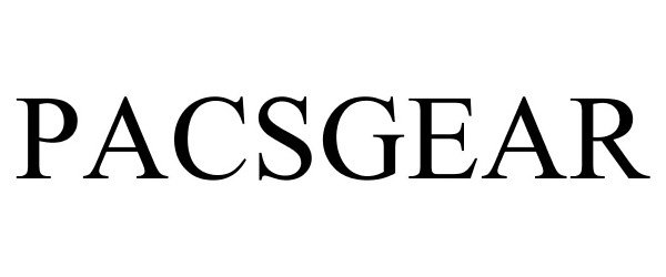 Trademark Logo PACSGEAR