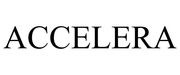 Trademark Logo ACCELERA