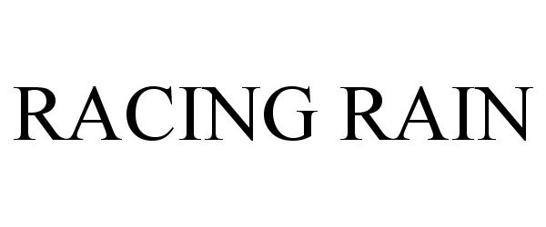 Trademark Logo RACING RAIN