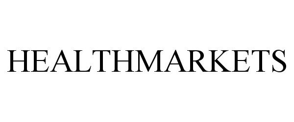 Trademark Logo HEALTHMARKETS