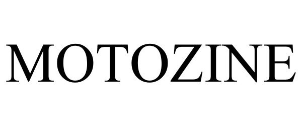 Trademark Logo MOTOZINE