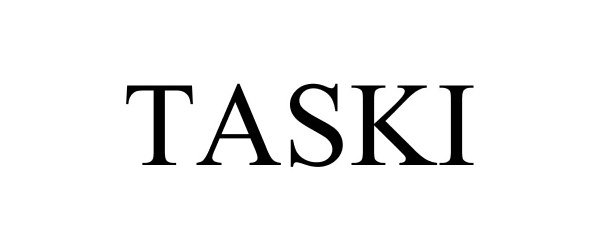 Trademark Logo TASKI