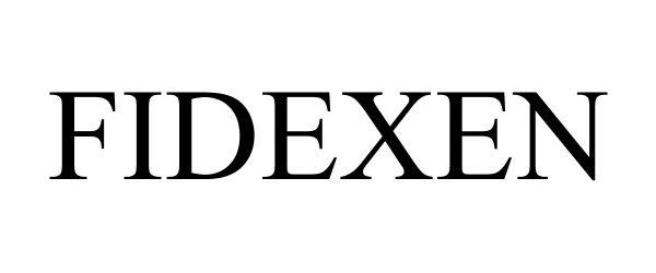 Trademark Logo FIDEXEN