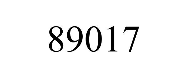 Trademark Logo 89017