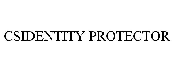 Trademark Logo CSIDENTITY PROTECTOR