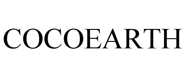 Trademark Logo COCOEARTH