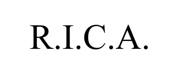 Trademark Logo R.I.C.A.