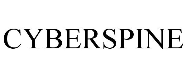 Trademark Logo CYBERSPINE