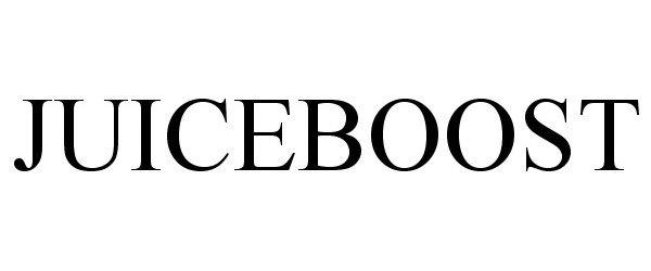 Trademark Logo JUICEBOOST