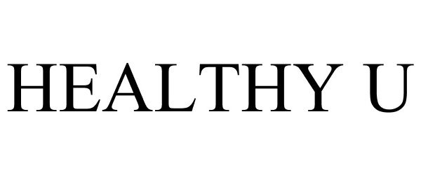 Trademark Logo HEALTHY U