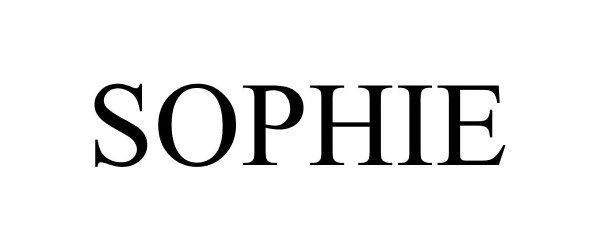 Trademark Logo SOPHIE
