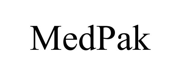 Trademark Logo MEDPAK