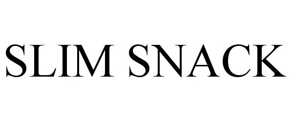 Trademark Logo SLIM SNACK