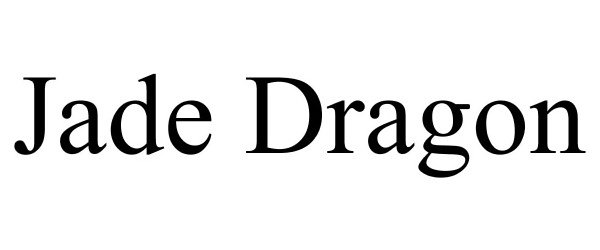 Trademark Logo JADE DRAGON