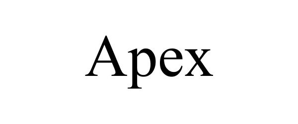 Trademark Logo APEX