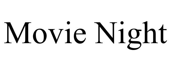 Trademark Logo MOVIE NIGHT