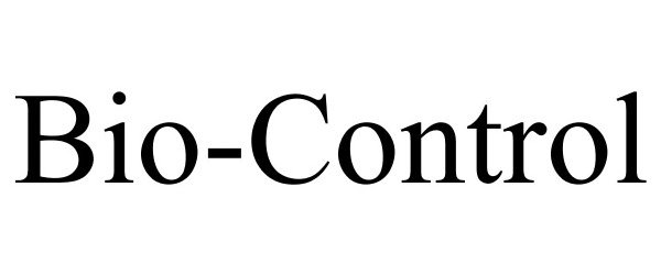 Trademark Logo BIO-CONTROL