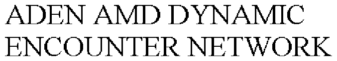 Trademark Logo ADEN AMD DYNAMIC ENCOUNTER NETWORK