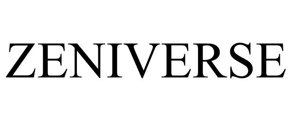 Trademark Logo ZENIVERSE