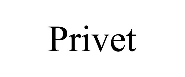 Trademark Logo PRIVET