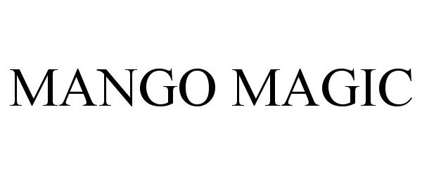 Trademark Logo MANGO MAGIC