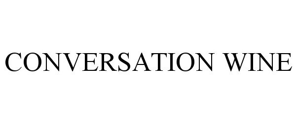  CONVERSATION WINE