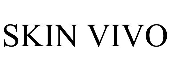 Trademark Logo SKIN VIVO
