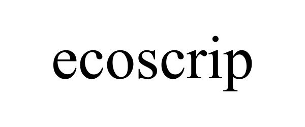  ECOSCRIP