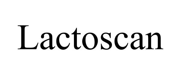 Trademark Logo LACTOSCAN