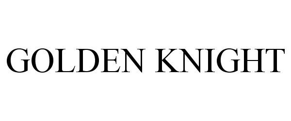 Trademark Logo GOLDEN KNIGHT