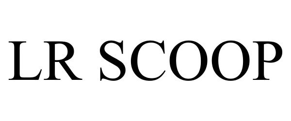 Trademark Logo LR SCOOP
