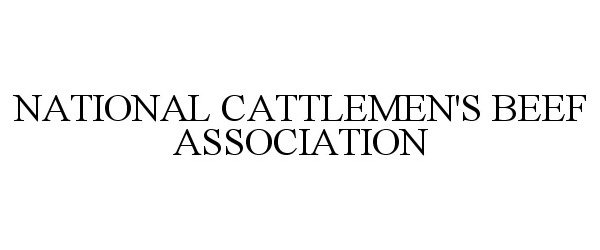 Trademark Logo NATIONAL CATTLEMEN'S BEEF ASSOCIATION