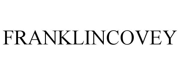 Trademark Logo FRANKLINCOVEY